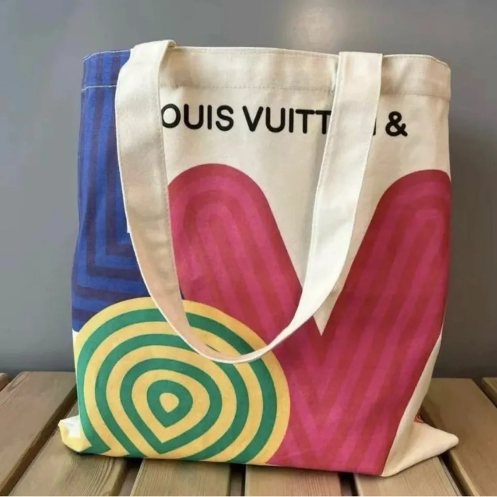 Louis Vuitton Colorful Canvas Tote Bag